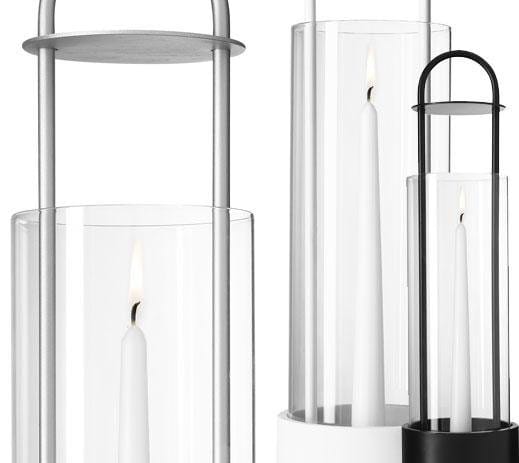 Lotus stormlykt, hvit Design House Stockholm