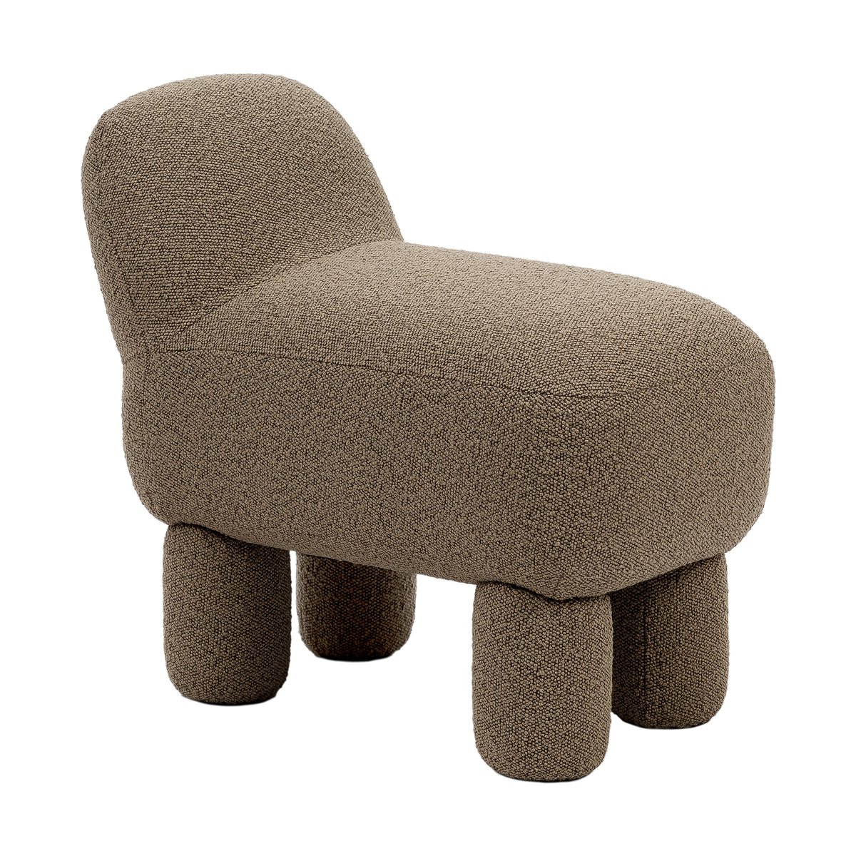 Design House Stockholm Lulu puff 36 x 65 cm Brown