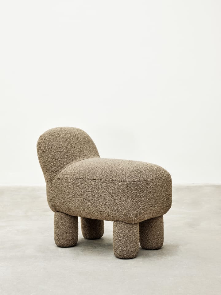 Lulu puff 36 x 65 cm, Brown Design House Stockholm