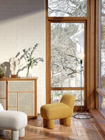 Lulu puff 36 x 65 cm - Gul - Design House Stockholm