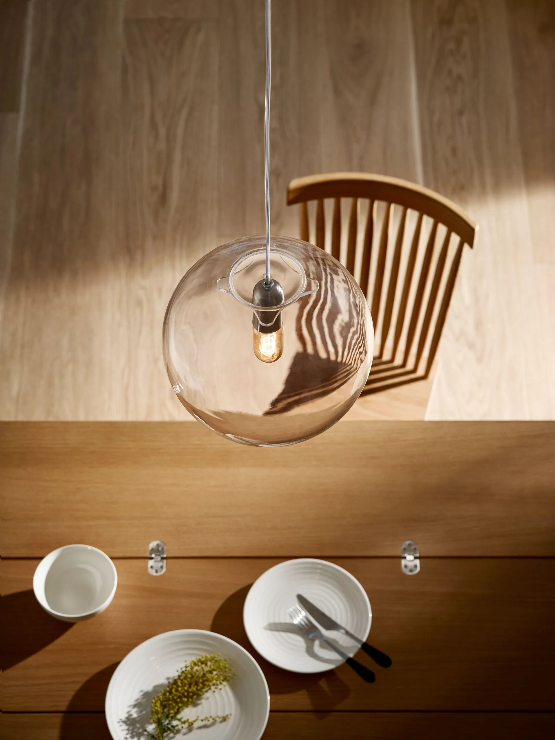 Luna lampe klar, Medium Design House Stockholm