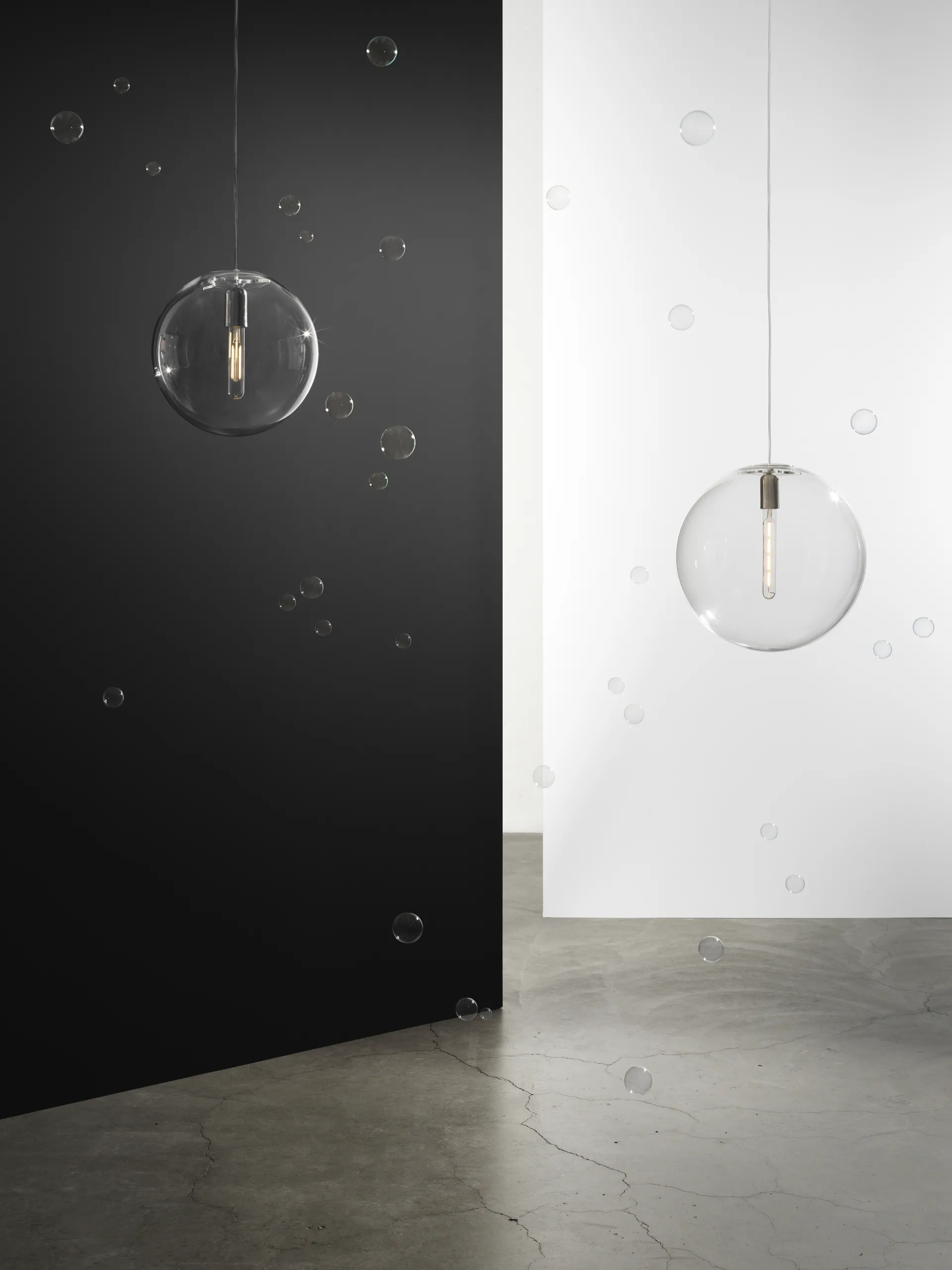 Luna lampe klar, Medium Design House Stockholm