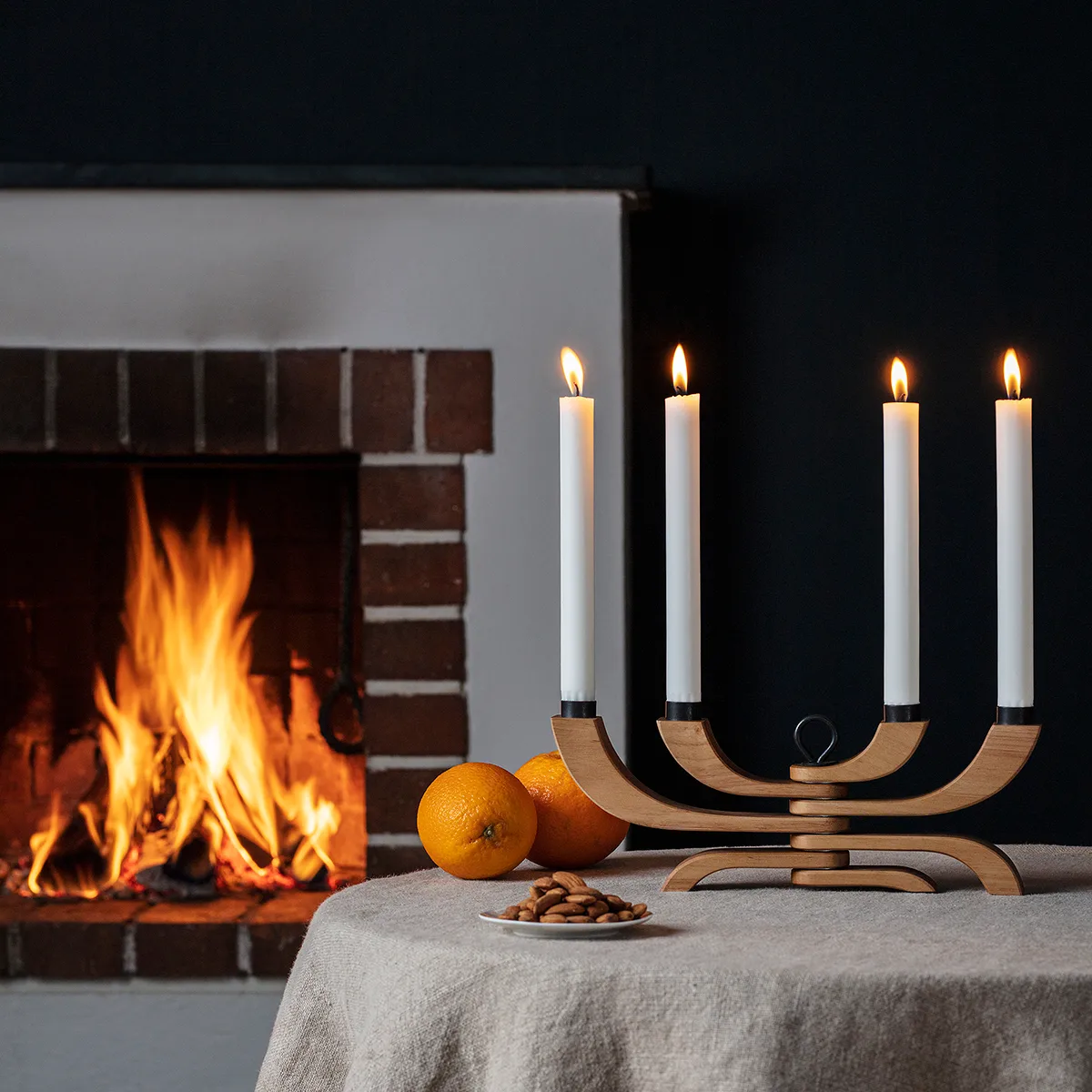 Nordic light lysestake 4 armer, Eik Design House Stockholm
