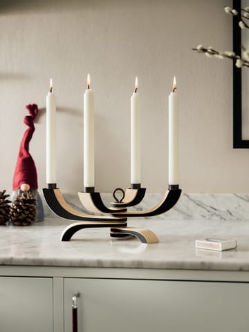 Nordic light lysestake 4 armer - svart - Design House Stockholm