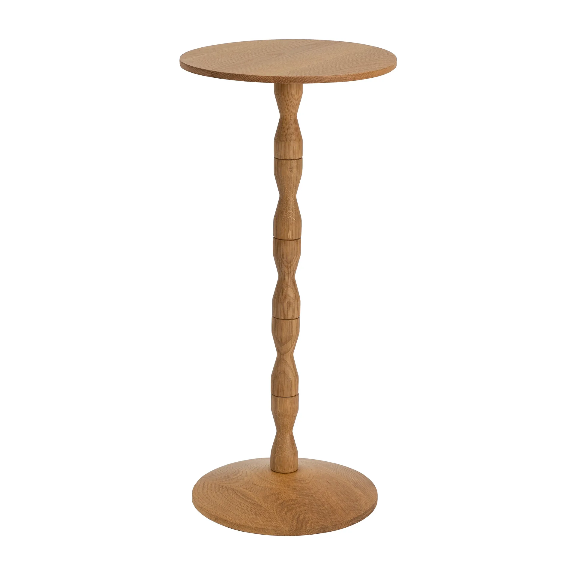 Pedestal bord Ø 31 x 67,5 cm, Oak Design House Stockholm