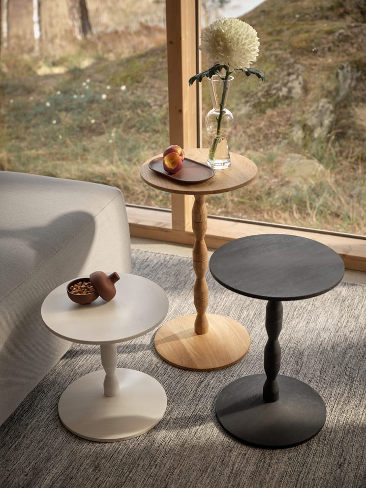 Pedestal bord Ø 31 x 67,5 cm, Oak Design House Stockholm