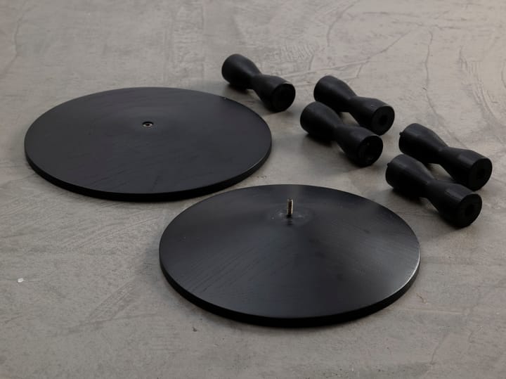 Pedestal bord Ø 31 x 67,5 cm, Svart Design House Stockholm