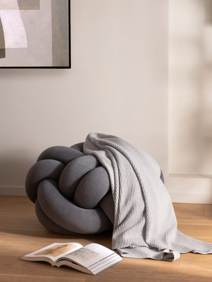 Pleece pledd 140 x 170 cm, Lysegrå Design House Stockholm