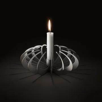 Shadow lysestake - hvit - Design House Stockholm