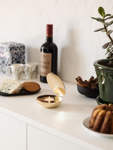 Shell Telysholder - messing - Design House Stockholm
