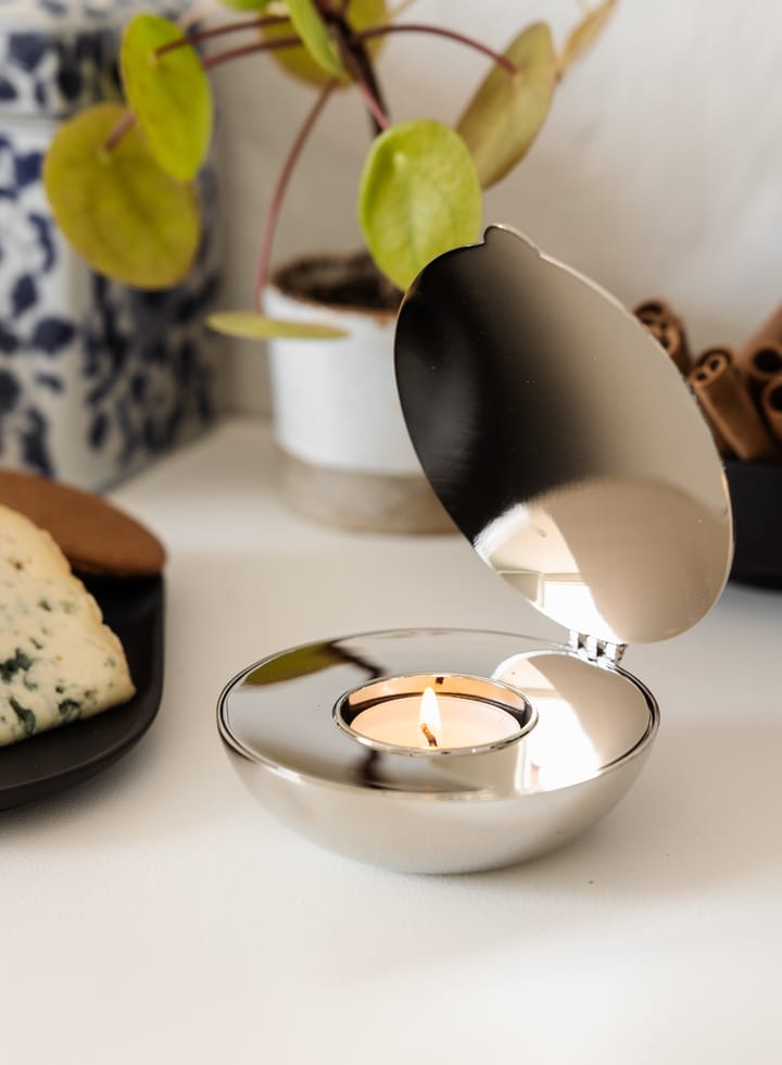 Shell Telysholder - nikkel - Design House Stockholm
