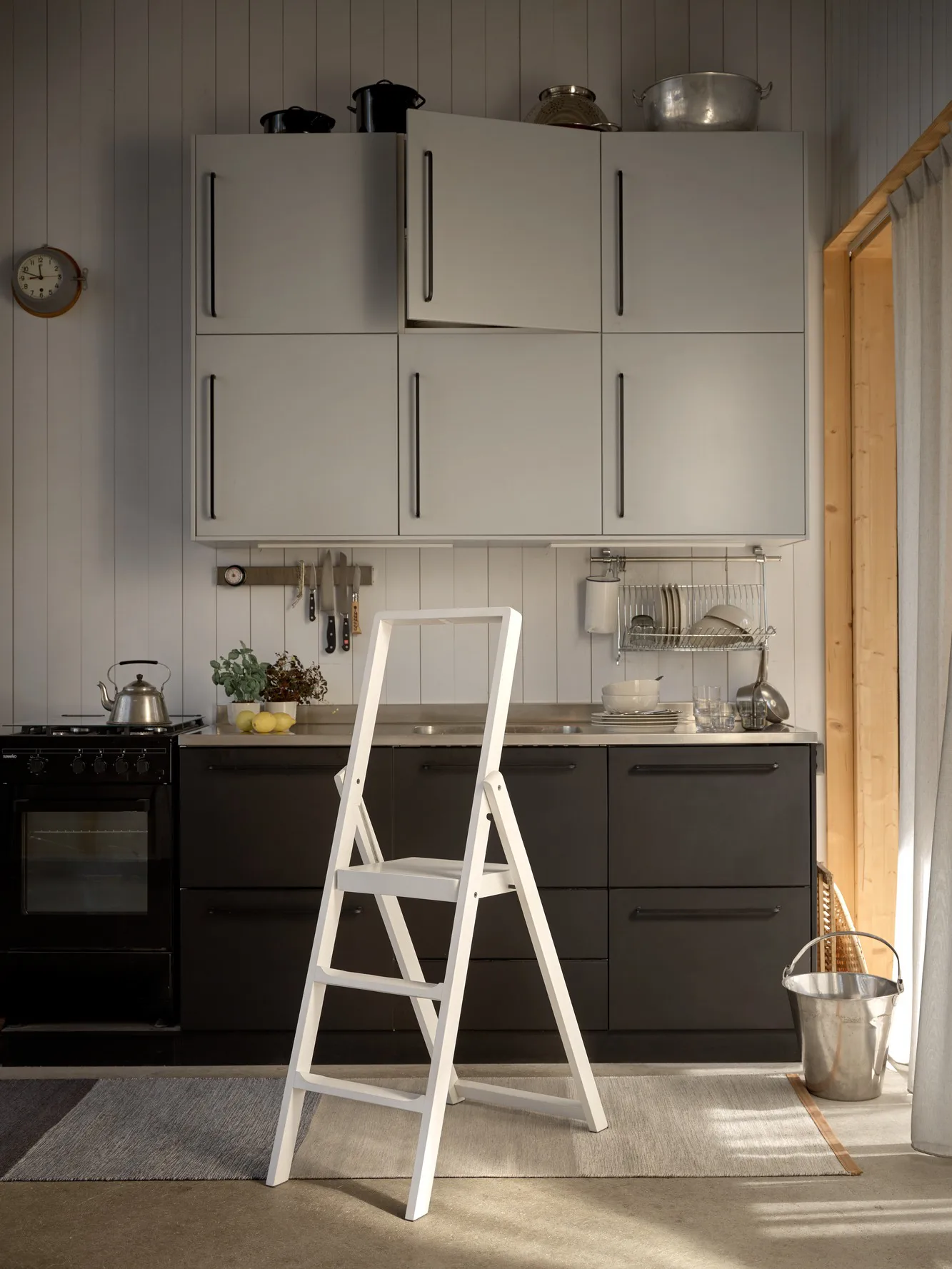 Step Gardintrapp, Hvitbeiset Design House Stockholm