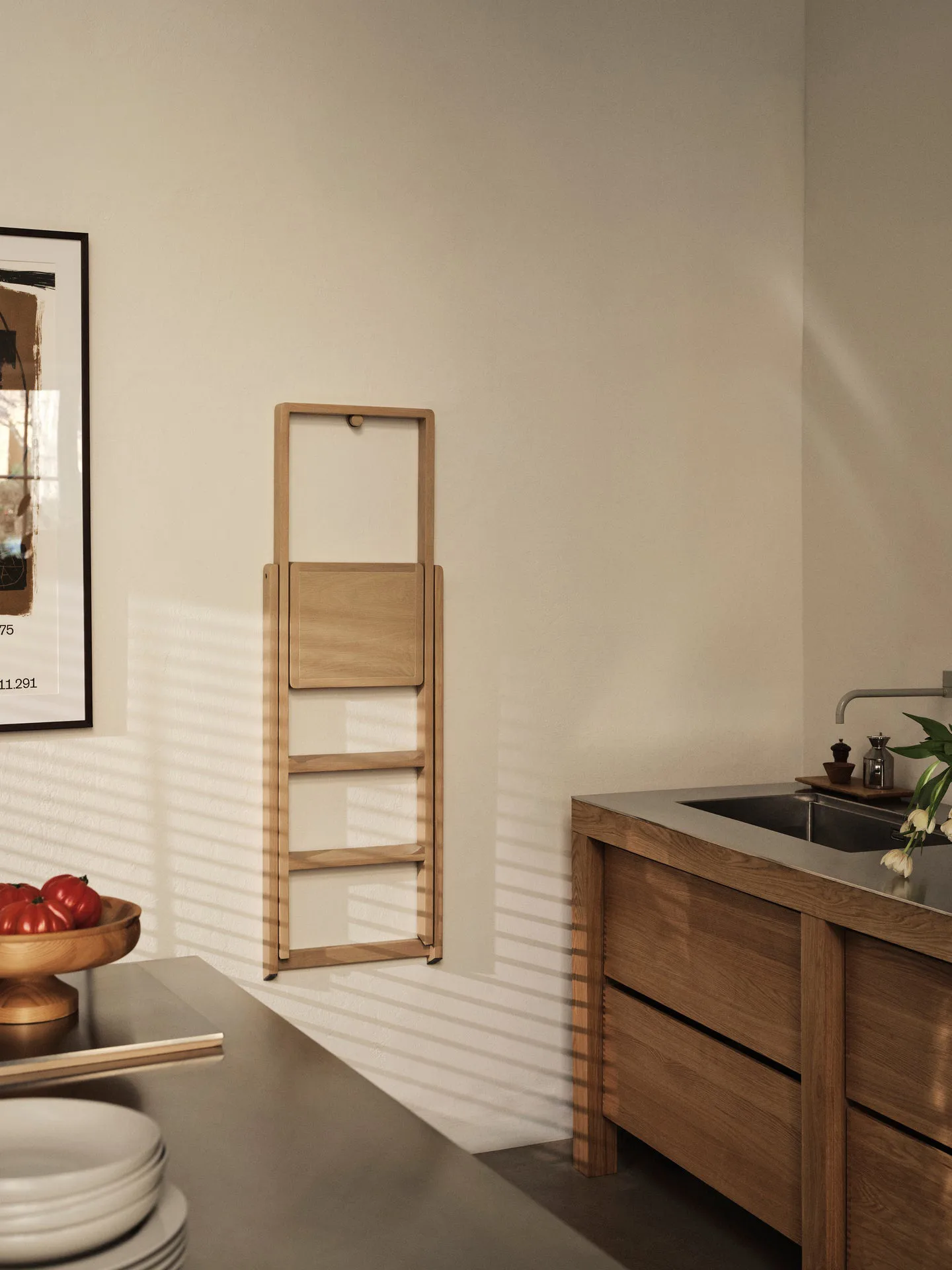 Step Gardintrapp, Light oak Design House Stockholm