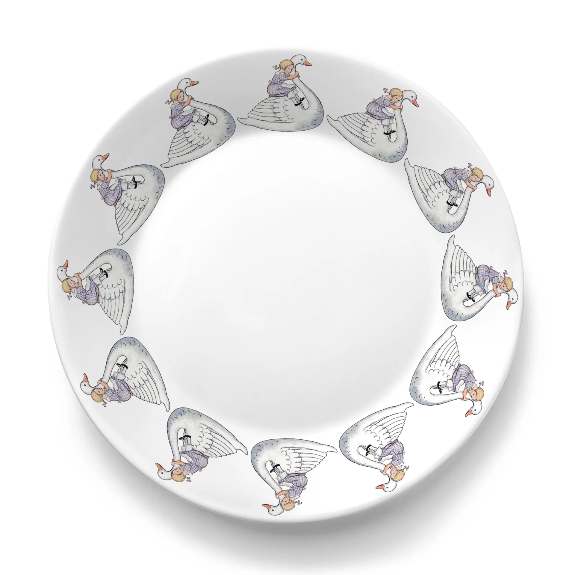 Svan tallerken, 21 cm Design House Stockholm