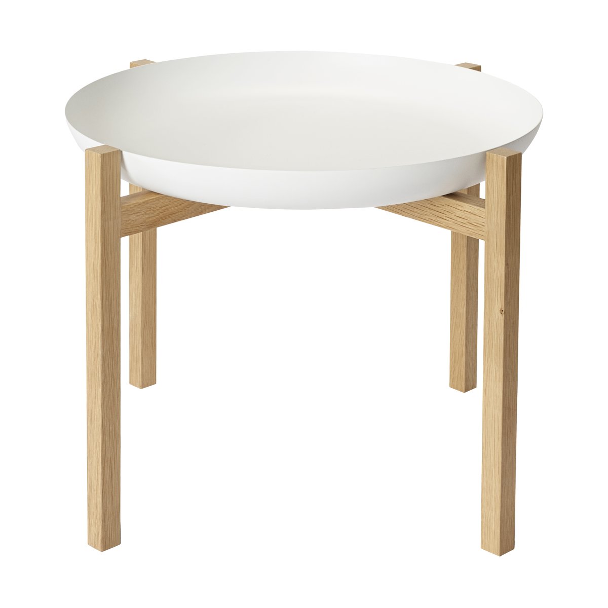 Bilde av Design House Stockholm Tablo Table Set sidebord Low white