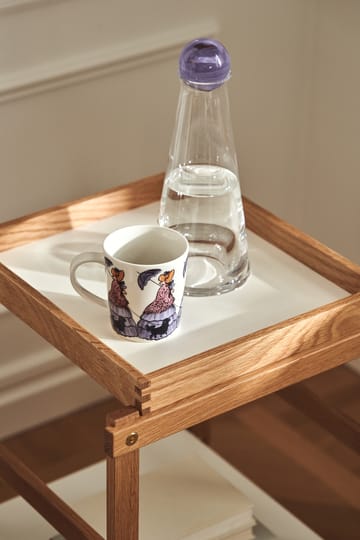 Tante Fiolett krus med hank - 40 cl - Design House Stockholm