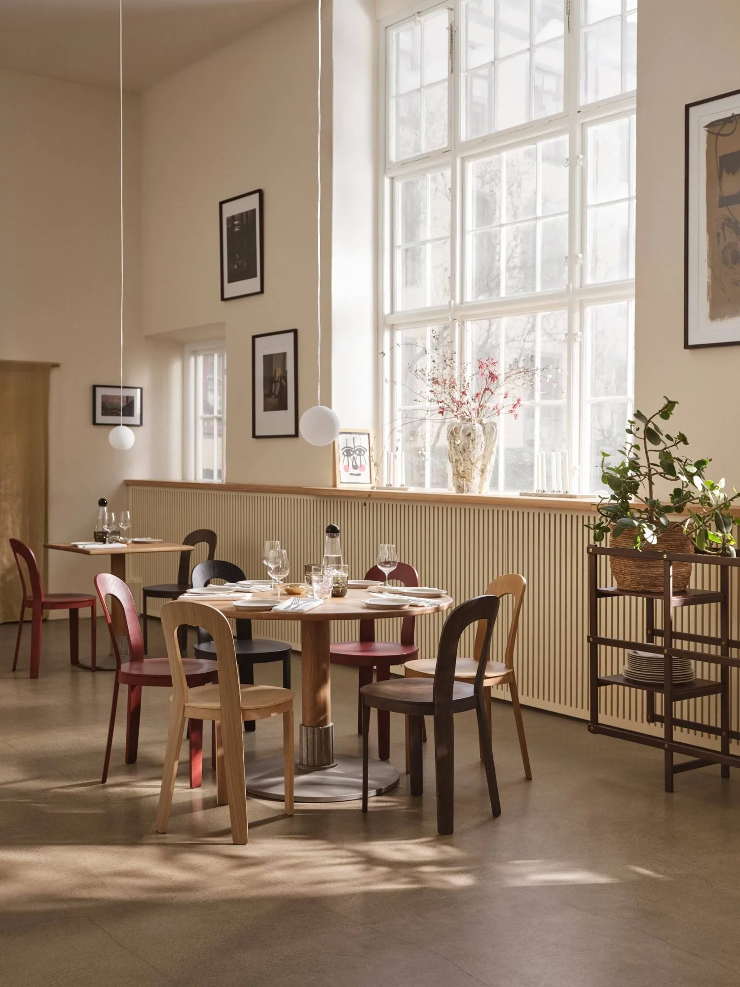 Tock Table spisebord, Eik, 75x75x76 cm Design House Stockholm