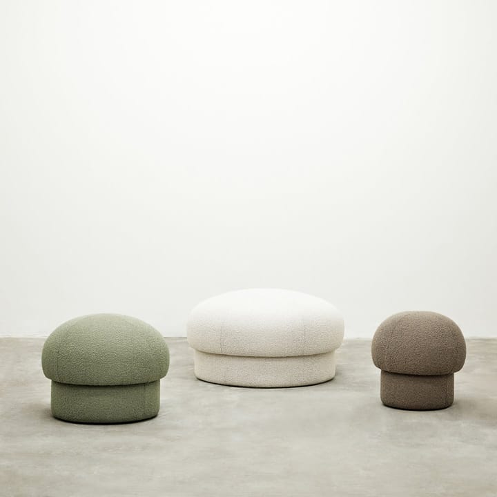 Uno puff Ø94 cm, Cream Design House Stockholm