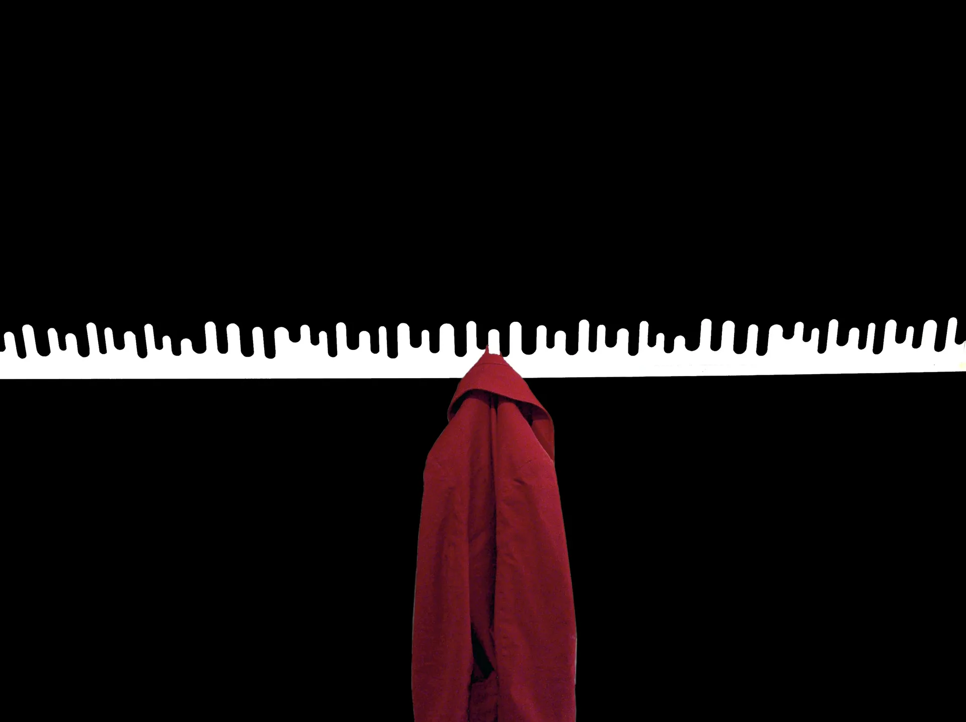 Wave henger, hvit Design House Stockholm