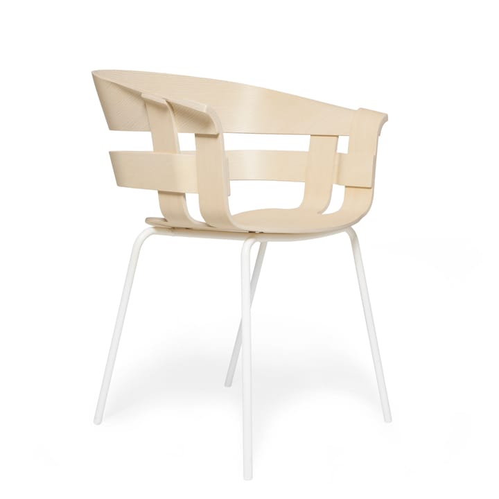 Wick Chair stol - ask-hvitemetallbein - Design House Stockholm