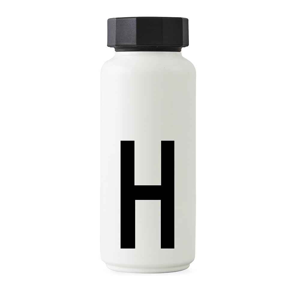 Design Letters AJ Vintage termoflaske H | Skandinavisk Design | Vannflasker | Hvit
