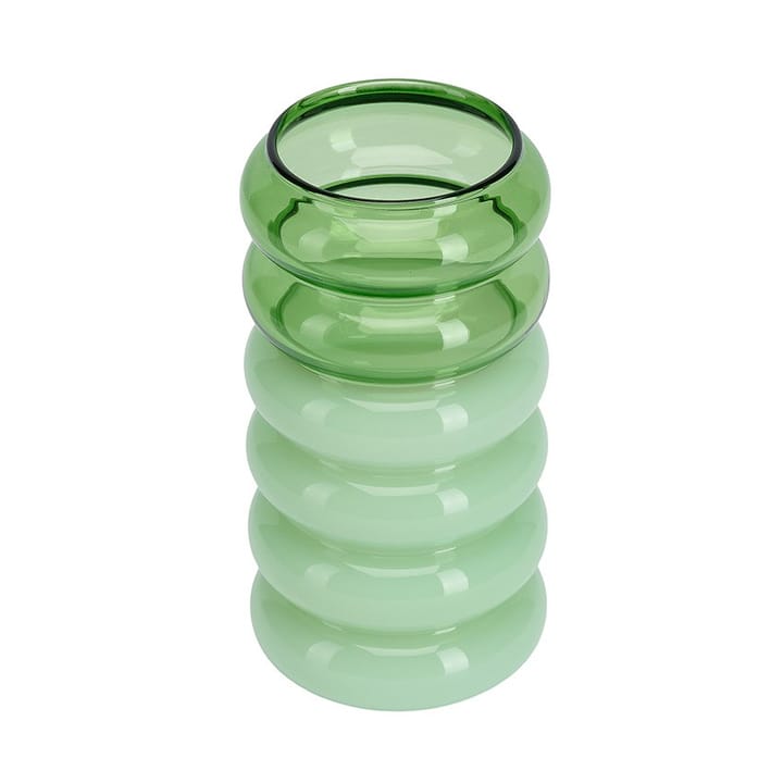 Bubble 2-i-1 vase og lysestake 13,5 cm - Green - Design Letters