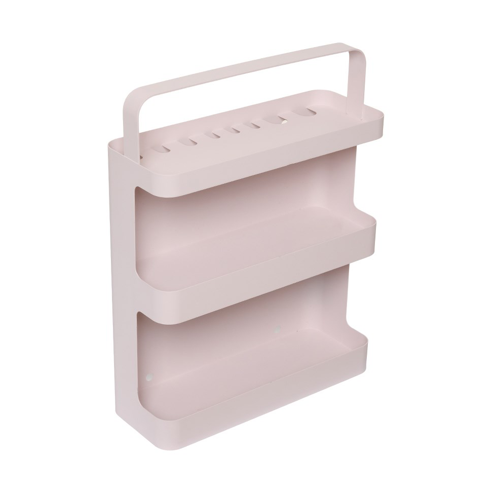 Design Letters Camping, bærbar multihylle Beige-pink