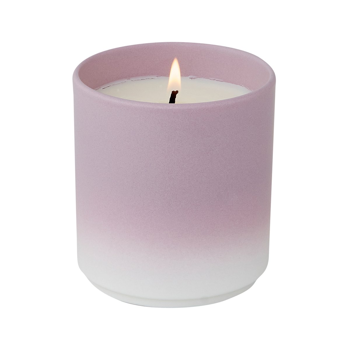 Design Letters dip dye duftlys Ø 8 cm Lavender | Skandinavisk Design | Duftlys & Duftpinner | Lilla