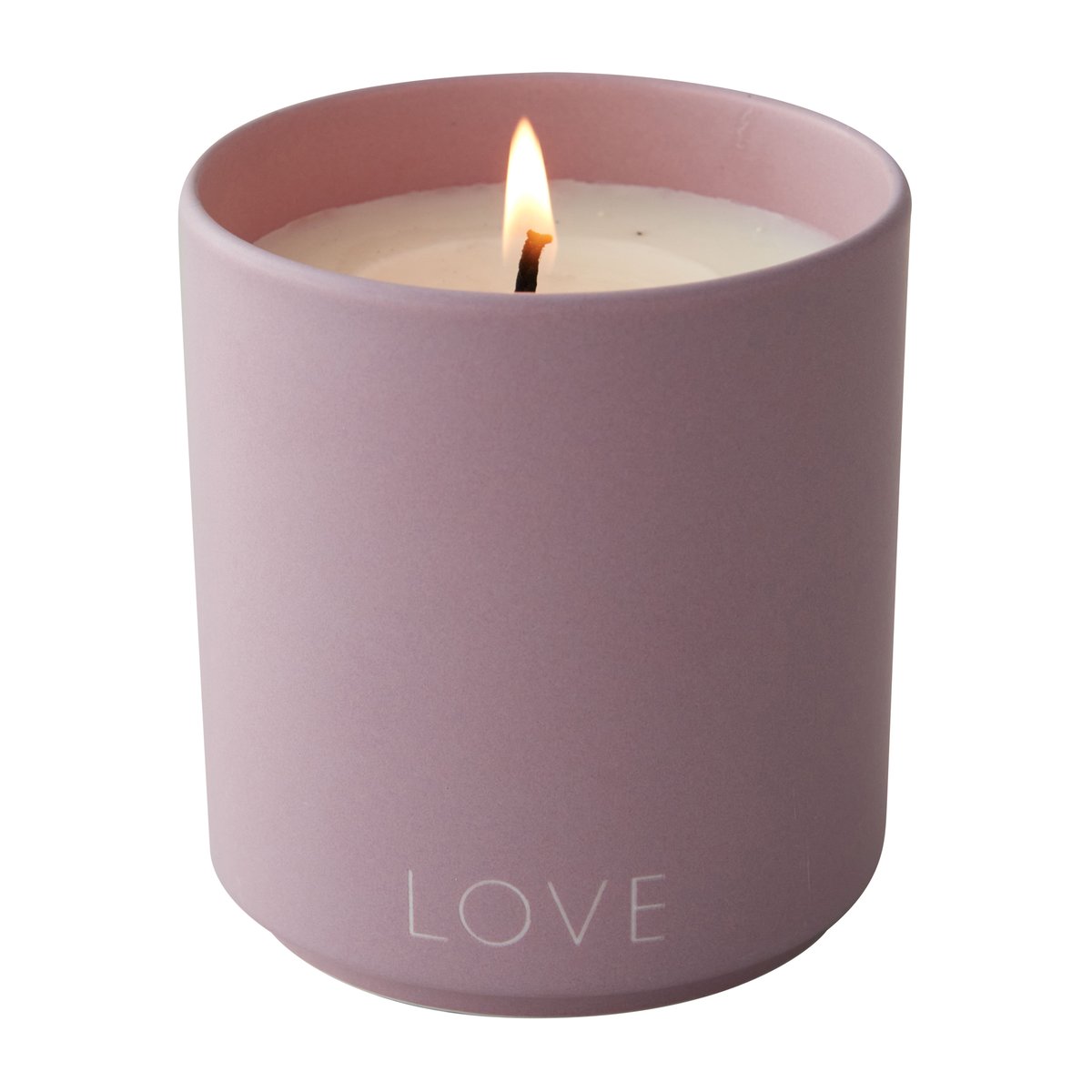 duftlys Ø 8 cm Love-lavendel