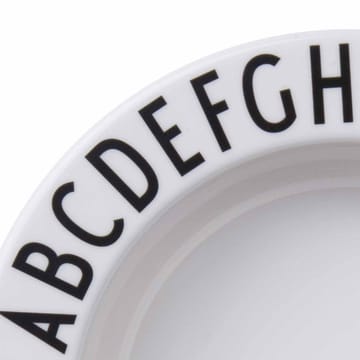 Design Letters dyp tallerken melamin - Diameter 17 cm - Design Letters