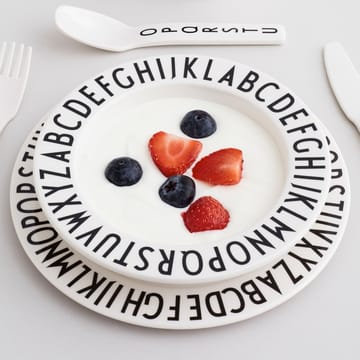 Design Letters Eat & Learn Premium gavesett - Grønn-hvit - Design Letters