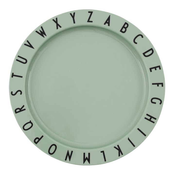 Design Letters Eat&Learn tallerken - Grønn - Design Letters