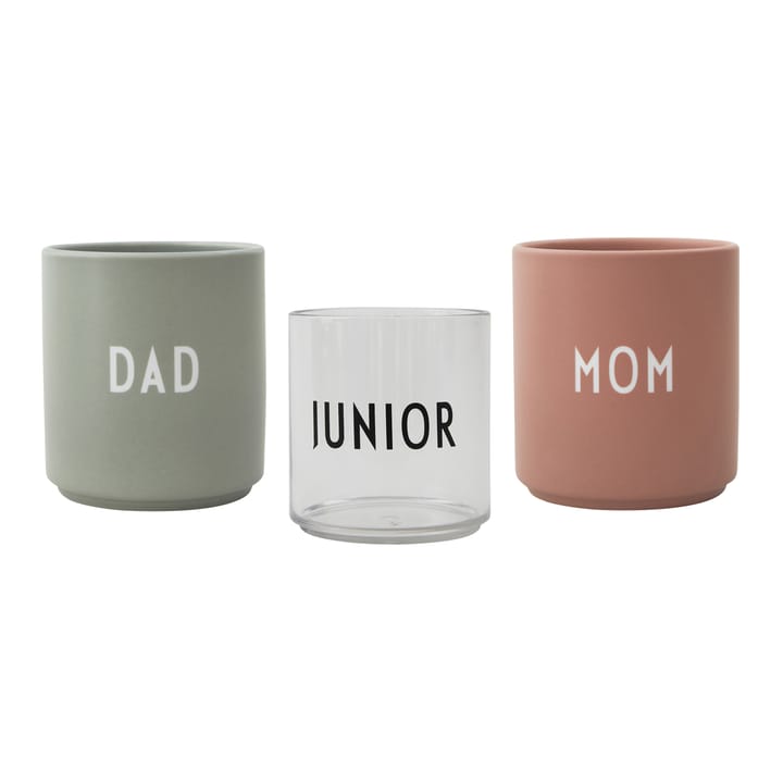 Design Letters Family gavesett, Nude-green Design Letters