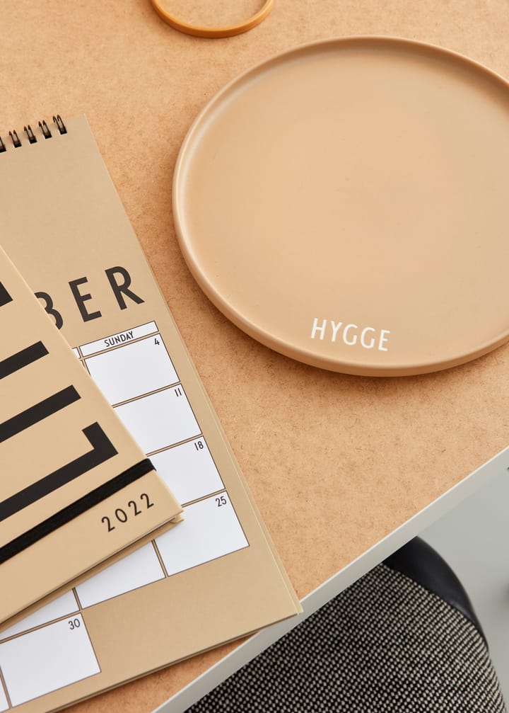 Design Letters favorittallerken Ø 22 cm - Hygge-beige - Design Letters