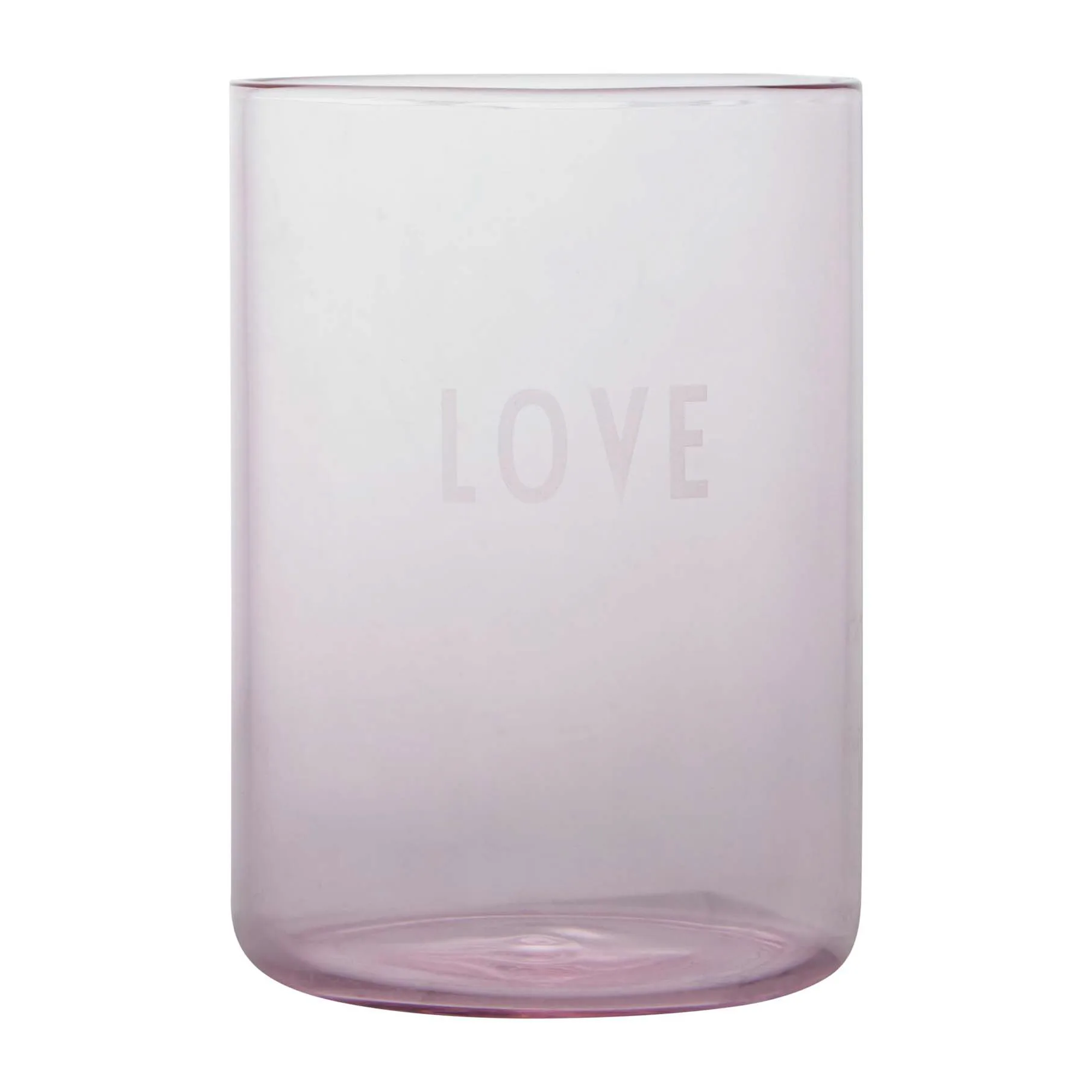 Design Letters favorittglass 35 cl, Love-rose Design Letters