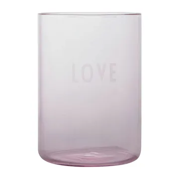 Design Letters favorittglass 35 cl - Love-rose - Design Letters