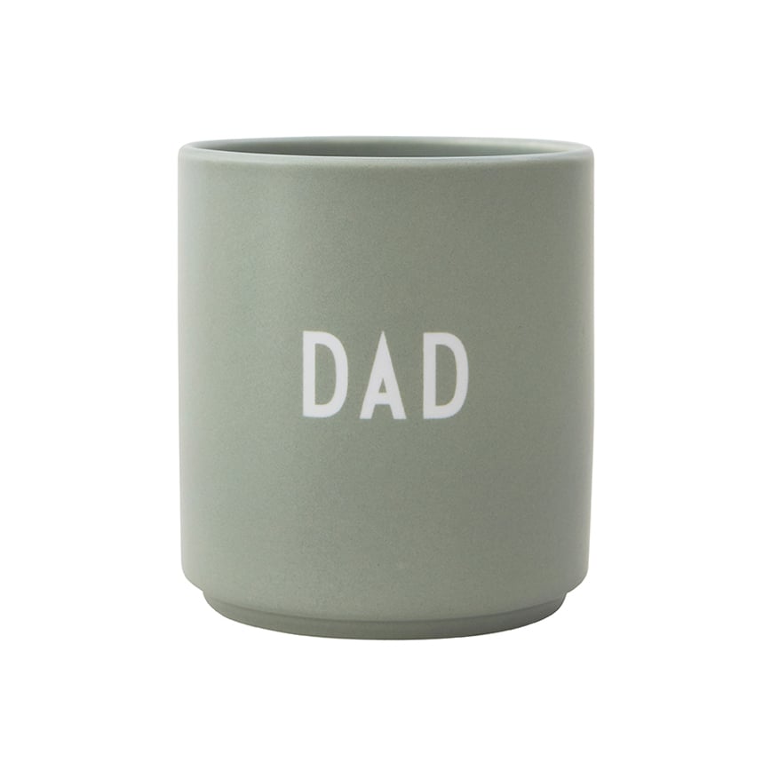 Design Letters Design Letters favorittkopp 25 cl Dad/Love-green