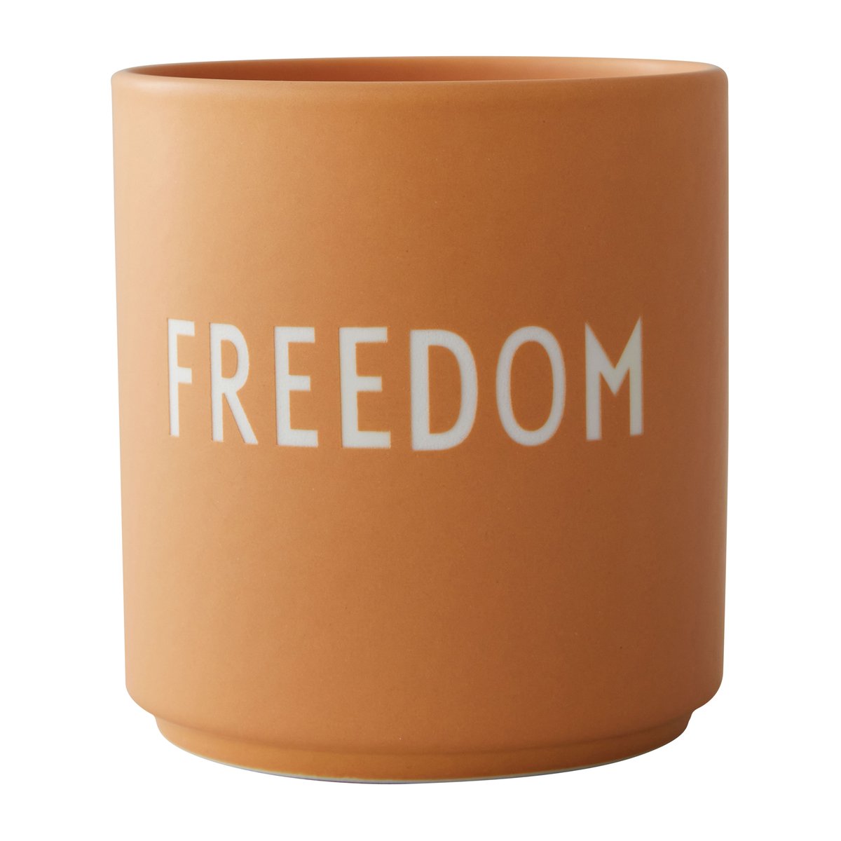 Design Letters favorittkopp 25 cl Freedom-orange | Skandinavisk Design | Kaffekopper | Oransje