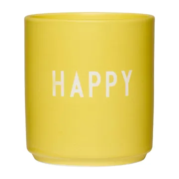 Design Letters favorittkopp 25 cl - Happy-yellow - Design Letters