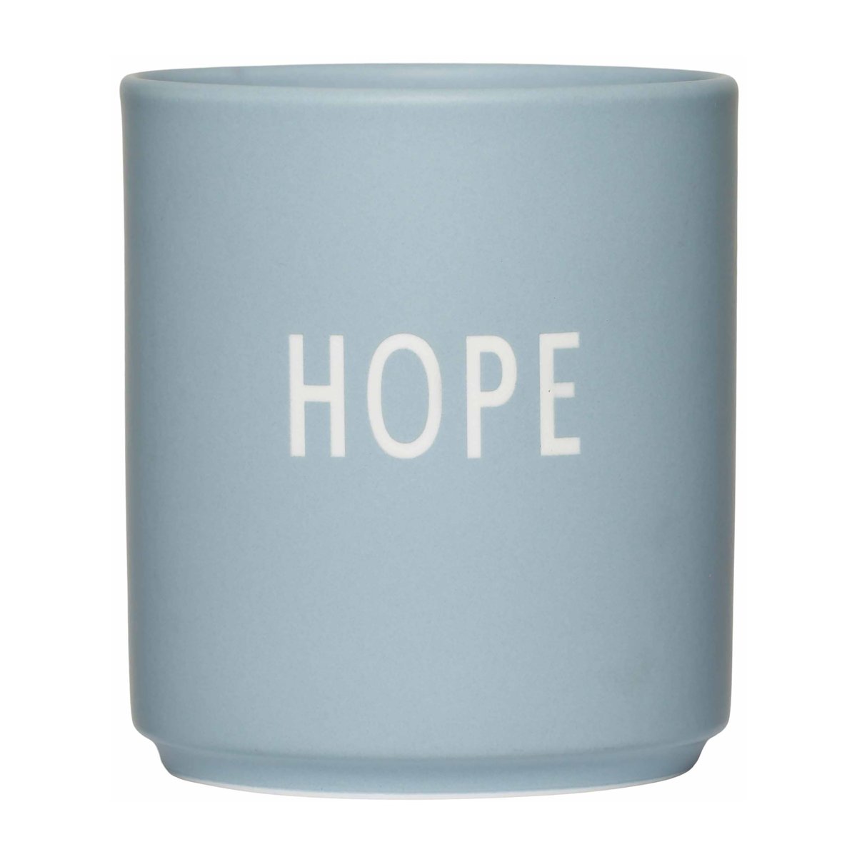Design Letters Design Letters favorittkopp 25 cl Hope-light blue