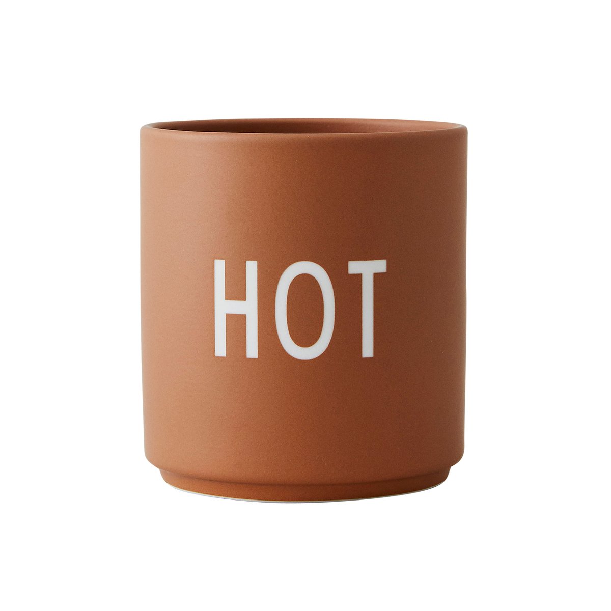Design Letters favorittkopp 25 cl Hot (Brun) | Skandinavisk Design | Kaffekopper | Brun