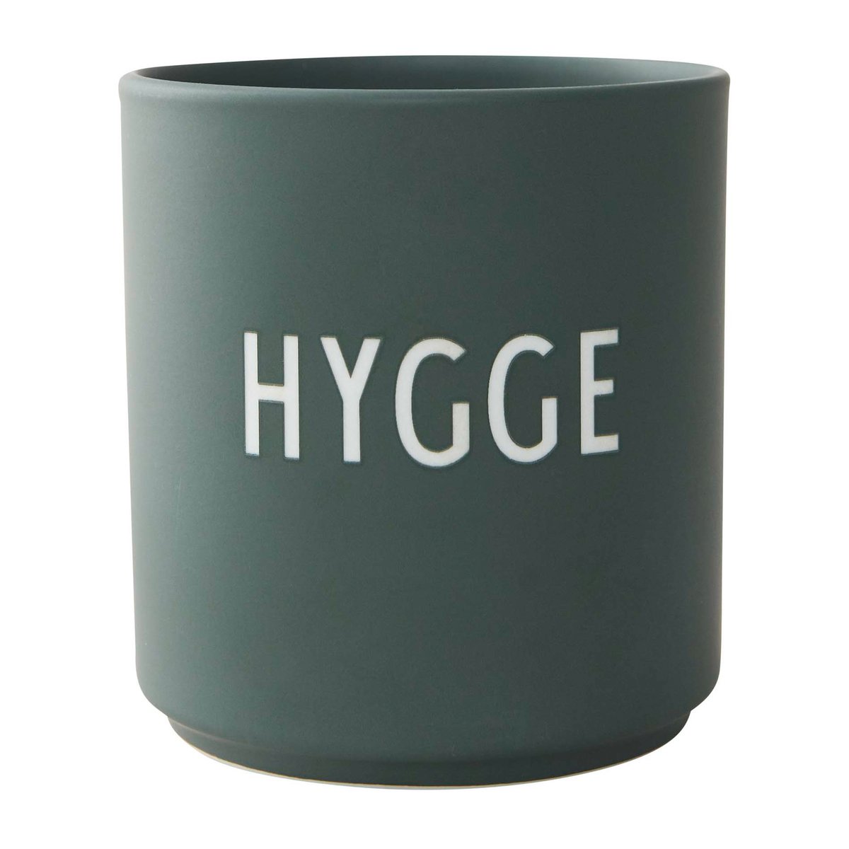 Design Letters favorittkopp 25 cl Hygge-dark green | Skandinavisk Design | Kaffekopper | Grønn