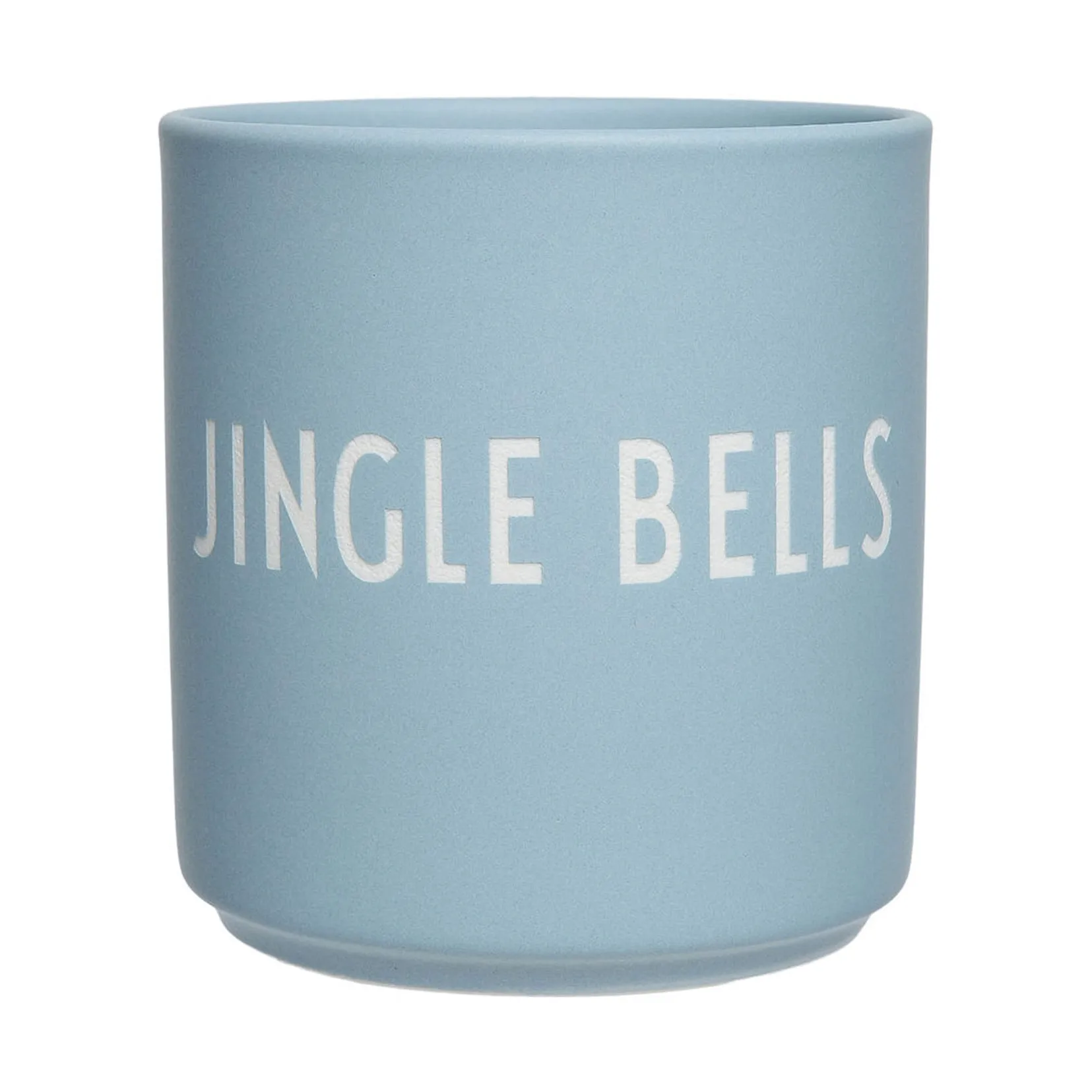 Design Letters favorittkopp 25 cl, Jingle bells-light blue Design Letters