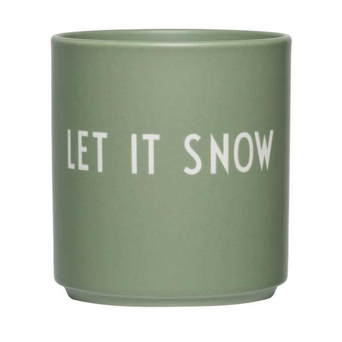 Design Letters favorittkopp 25 cl - Let it snow - Design Letters