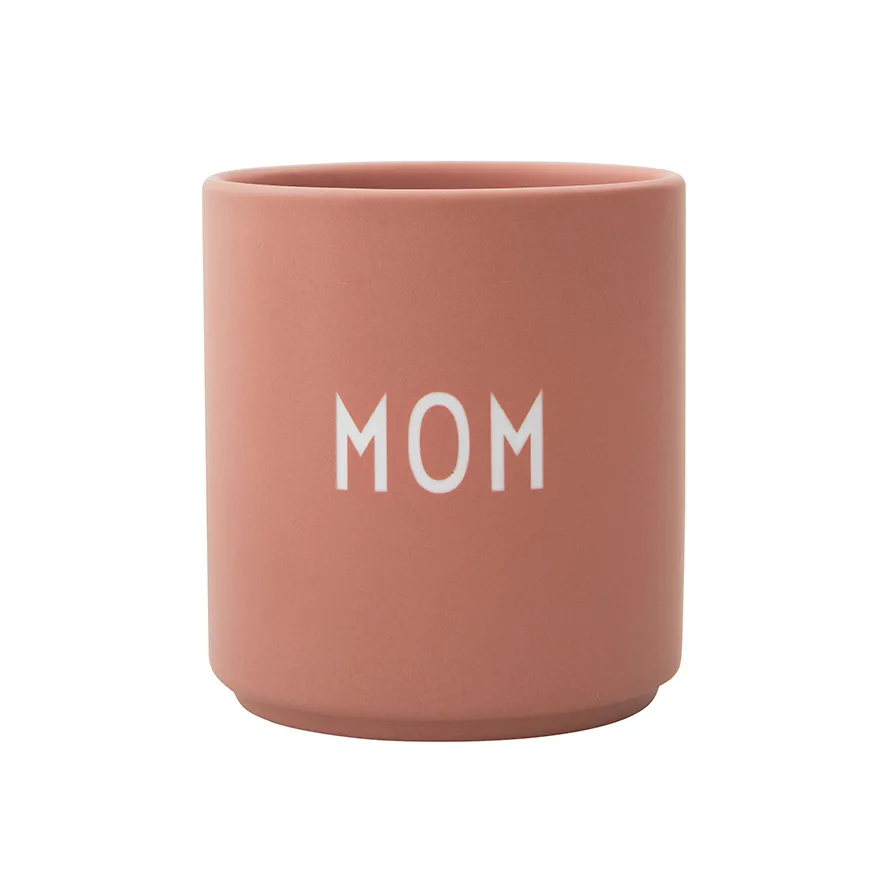 Design Letters favorittkopp 25 cl, Mom/Love-nude Design Letters