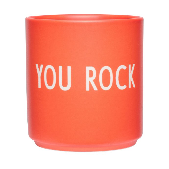 Design Letters Design Letters favorittkopp 25 cl Red, Fashion Colour Collection