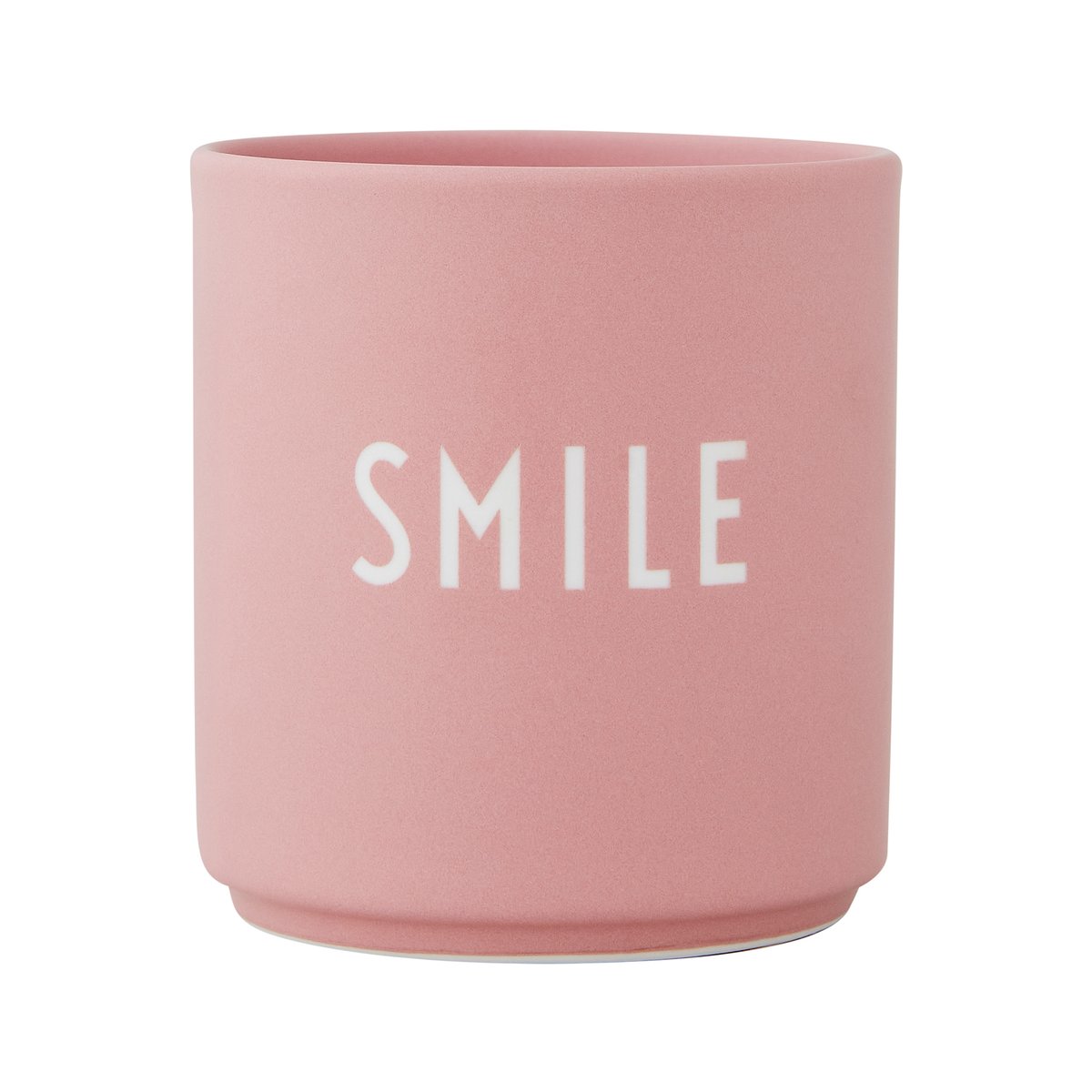 Design Letters Design Letters favorittkopp 25 cl Smile-old rose