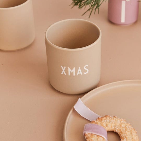 Design Letters favorittkopp 25 cl, Xmas-beige Design Letters