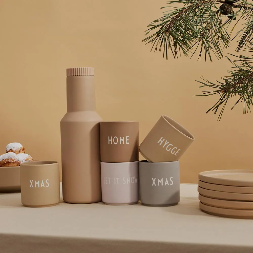 Design Letters favorittkopp 25 cl, Xmas-beige Design Letters