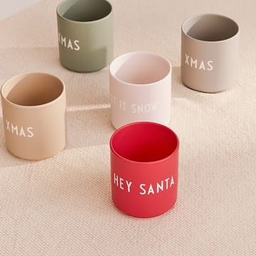 Design Letters favorittkopp 25 cl - Xmas-beige - Design Letters
